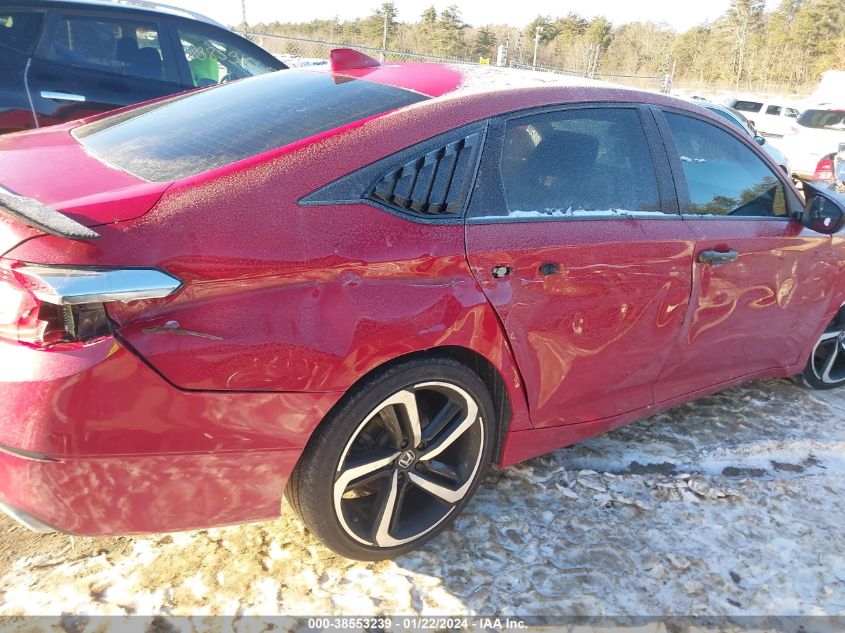 2019 HONDA ACCORD SPORT - 1HGCV1F3XKA159080