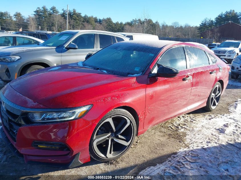 2019 HONDA ACCORD SPORT - 1HGCV1F3XKA159080