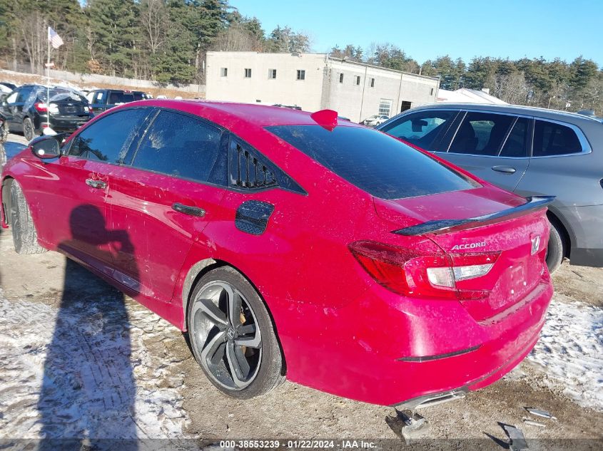 2019 HONDA ACCORD SPORT - 1HGCV1F3XKA159080