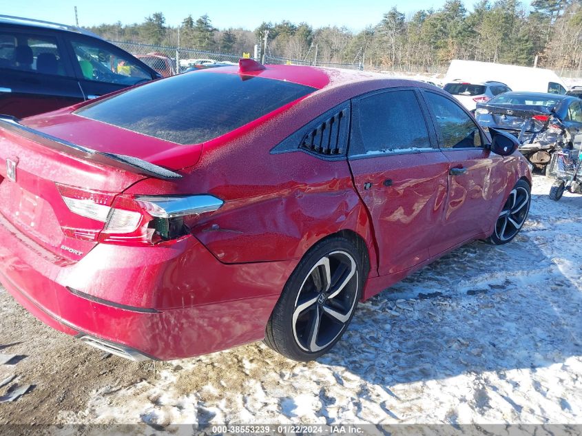 2019 HONDA ACCORD SPORT - 1HGCV1F3XKA159080