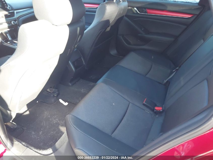 2019 HONDA ACCORD SPORT - 1HGCV1F3XKA159080