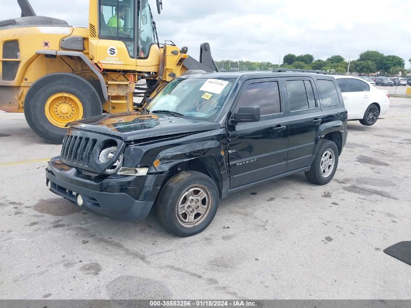 2014 JEEP PATRIOT SPORT - 1C4NJPBA5ED774892