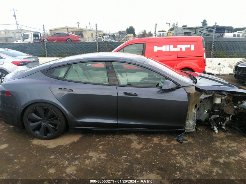 2022 TESLA MODEL S DUAL MOTOR ALL-WHEEL DRIVE - 5YJSA1E57NF464251