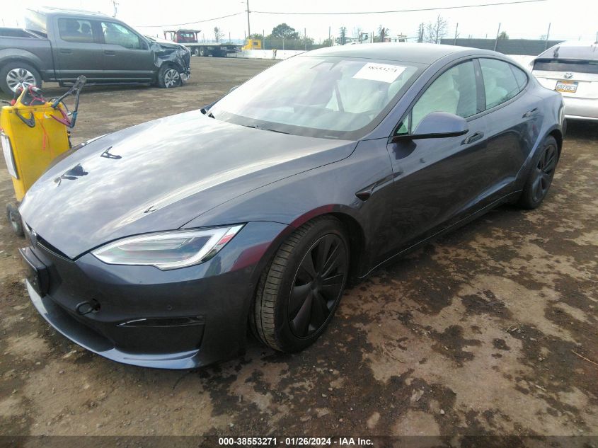 2022 TESLA MODEL S DUAL MOTOR ALL-WHEEL DRIVE - 5YJSA1E57NF464251