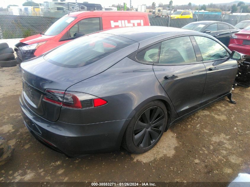 2022 TESLA MODEL S DUAL MOTOR ALL-WHEEL DRIVE - 5YJSA1E57NF464251