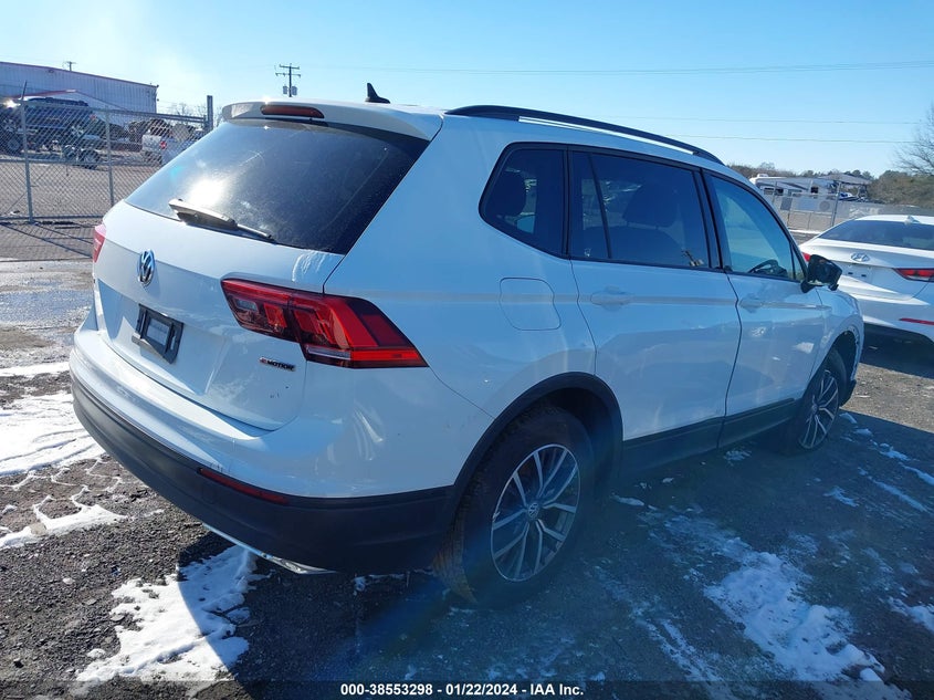 VIN 3VV0B7AX5MM007304 2021 VOLKSWAGEN TIGUAN 2.0T S