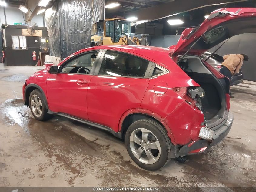 2017 HONDA HR-V EX - 3CZRU6H52HM733233