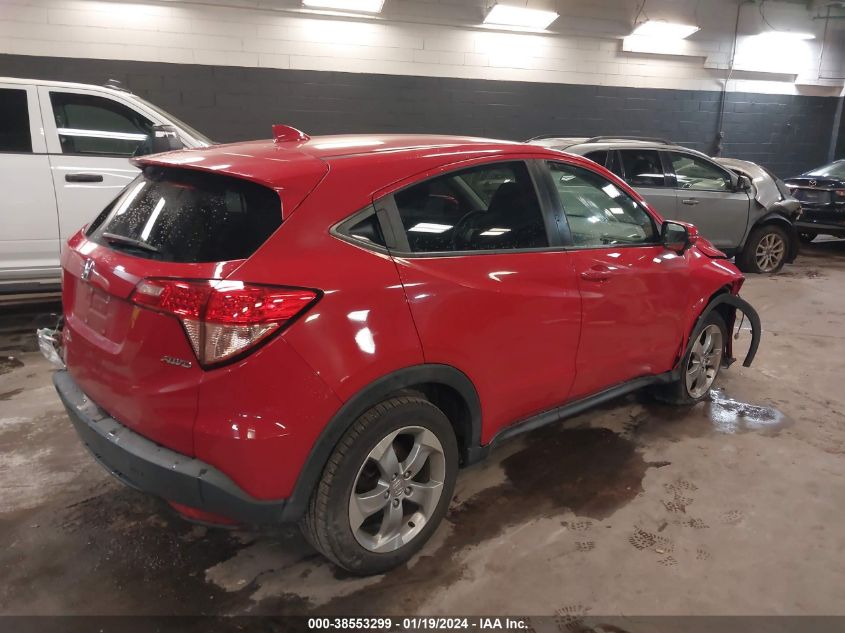 2017 HONDA HR-V EX - 3CZRU6H52HM733233
