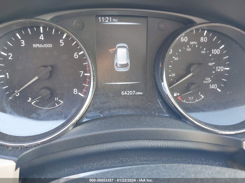 VIN KNMAT2MT7HP527533 2017 NISSAN ROGUE SV