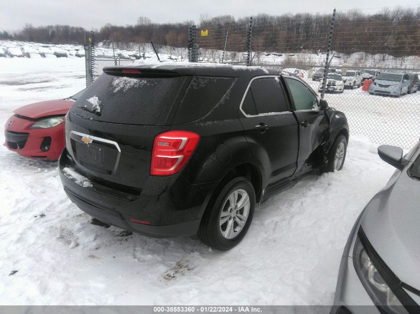 2017 CHEVROLET EQUINOX LS - 2GNALBEK6H1605195