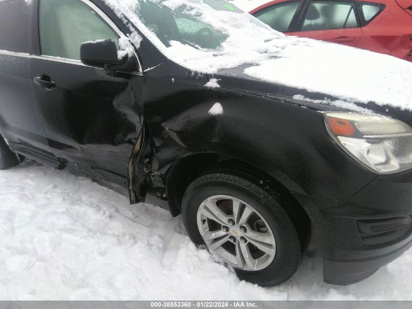 2017 CHEVROLET EQUINOX LS - 2GNALBEK6H1605195