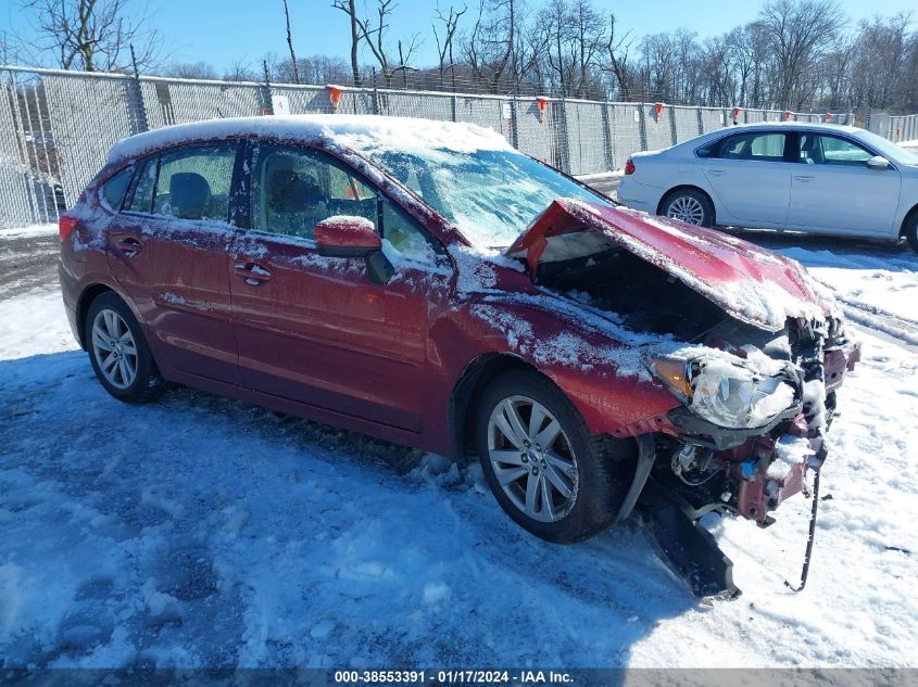 Lot #2541527563 2016 SUBARU IMPREZA 2.0I PREMIUM salvage car