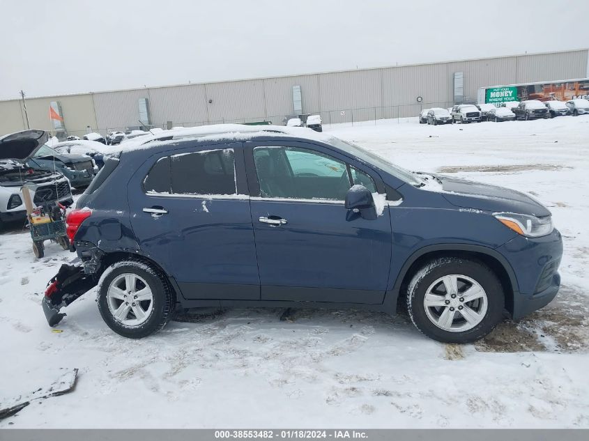 2019 CHEVROLET TRAX LT - 3GNCJLSB0KL325531