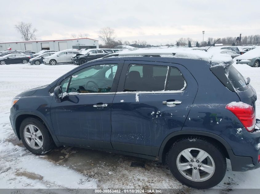 2019 CHEVROLET TRAX LT - 3GNCJLSB0KL325531