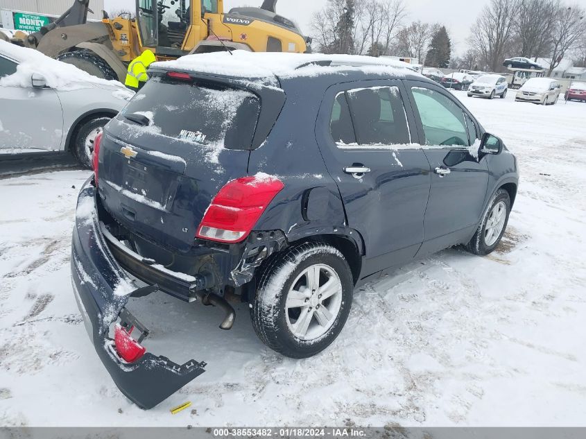 2019 CHEVROLET TRAX LT - 3GNCJLSB0KL325531