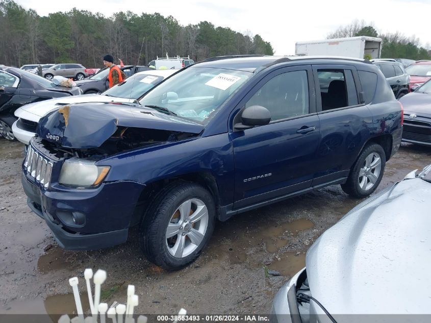 2014 JEEP COMPASS SPORT - 1C4NJCBB8ED643215