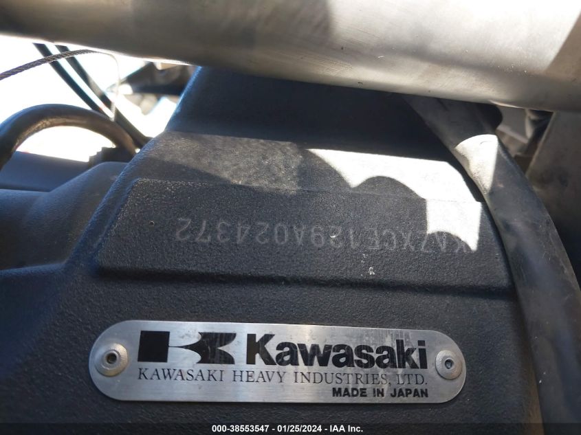 2009 KAWASAKI ZX1000 E - JKAZXCE129A024372