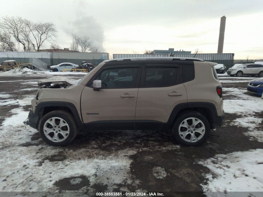2016 JEEP RENEGADE LIMITED - ZACCJBDT6GPD28439