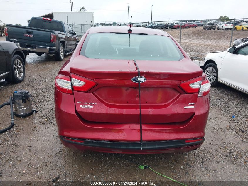2016 FORD FUSION SE - 3FA6P0HD0GR372810