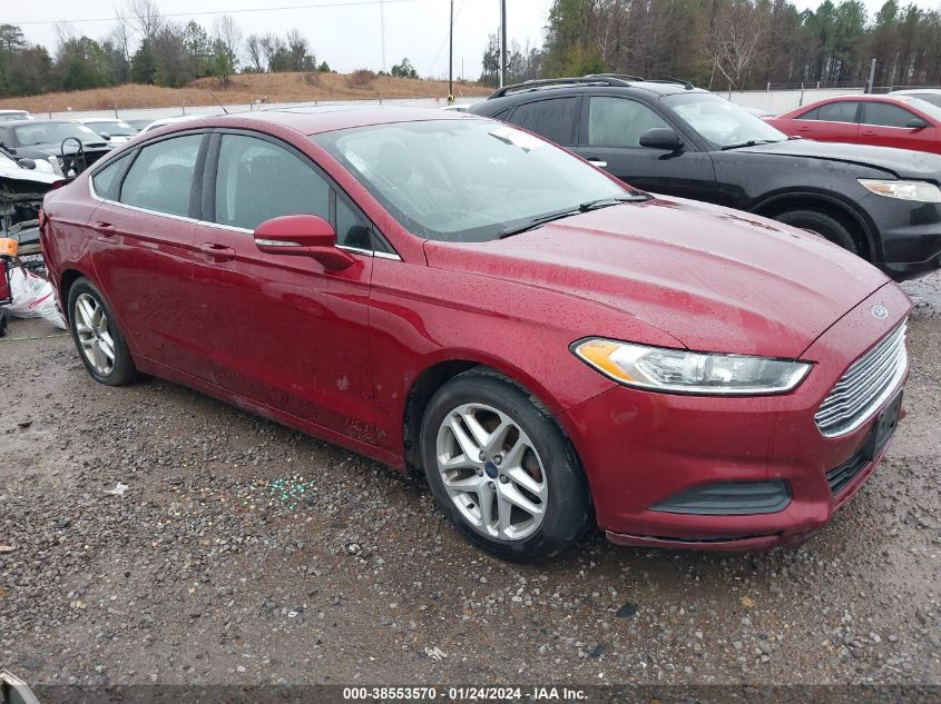 2016 FORD FUSION SE - 3FA6P0HD0GR372810