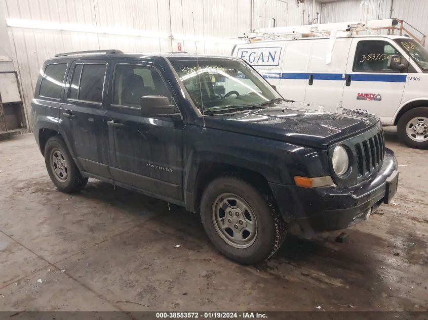 2014 JEEP PATRIOT SPORT - 1C4NJPBA4ED502429