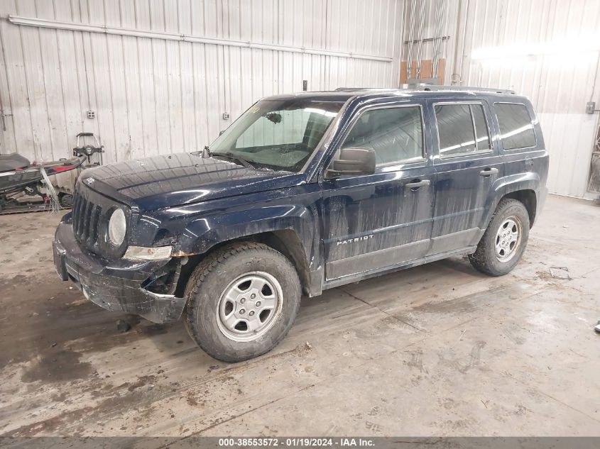 2014 JEEP PATRIOT SPORT - 1C4NJPBA4ED502429