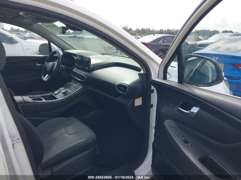 2022 HYUNDAI SANTA FE HYBRID BLUE - KM8S2DA16NU029175