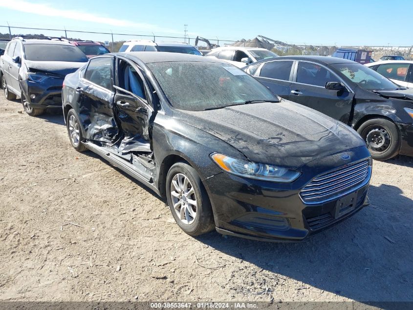 2015 FORD FUSION S - 3FA6P0G75FR163332