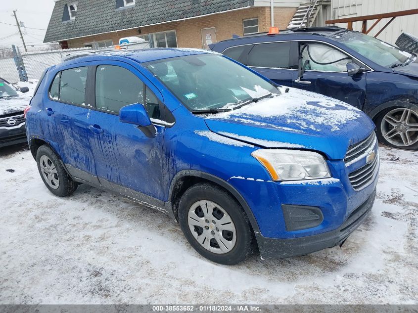2016 CHEVROLET TRAX 1LS - KL7CJKSB6GB571394
