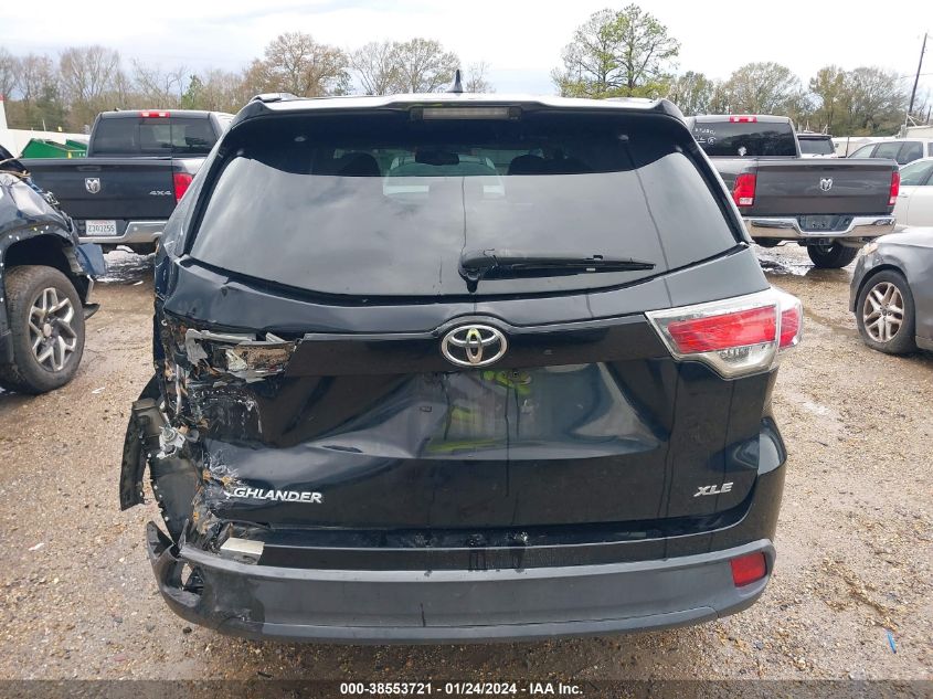 2014 TOYOTA HIGHLANDER XLE V6 - 5TDKKRFH4ES032264