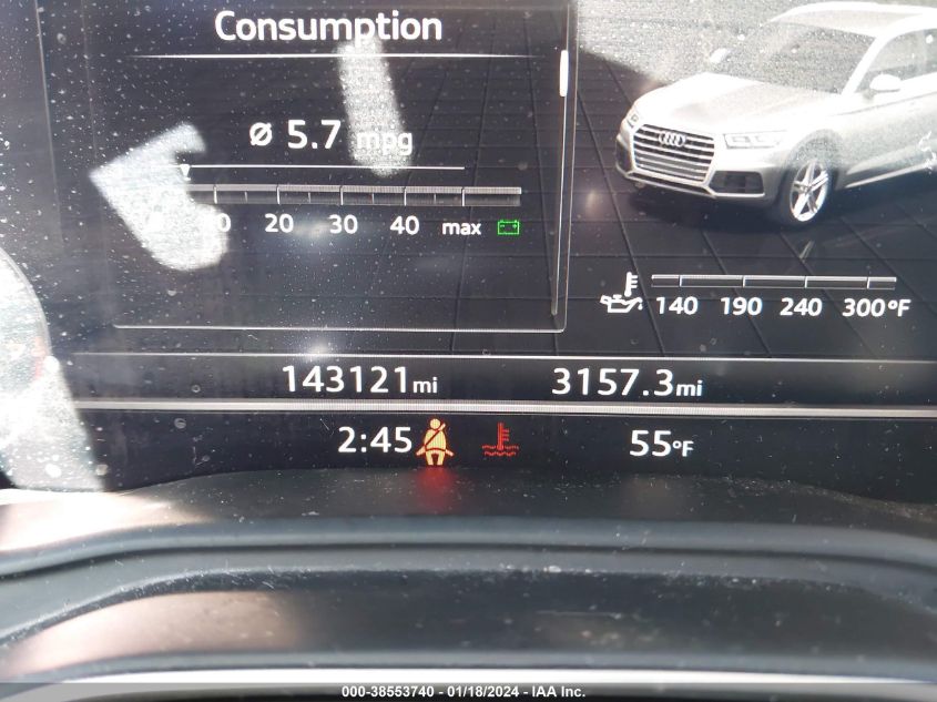 2018 AUDI Q5 2.0T PREMIUM/2.0T TECH PREMIUM - WA1BNAFY4J2145751