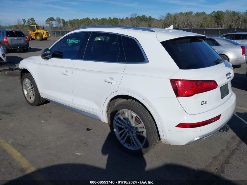 2018 AUDI Q5 2.0T PREMIUM/2.0T TECH PREMIUM - WA1BNAFY4J2145751