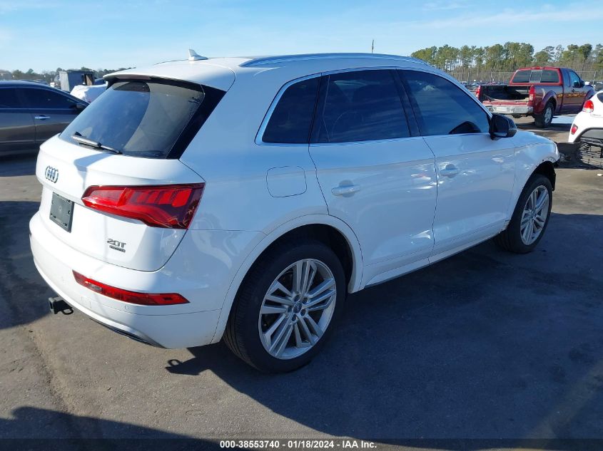 2018 AUDI Q5 2.0T PREMIUM/2.0T TECH PREMIUM - WA1BNAFY4J2145751