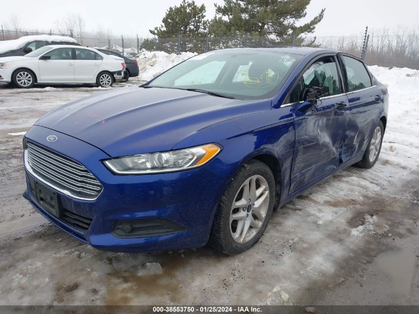 2016 FORD FUSION SE - 3FA6P0H7XGR378477