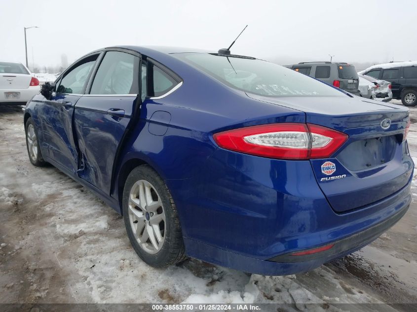 2016 FORD FUSION SE - 3FA6P0H7XGR378477