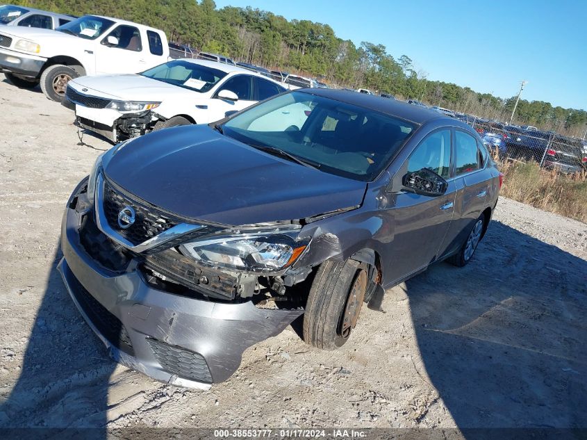 2016 NISSAN SENTRA S - 3N1AB7AP5GY223883