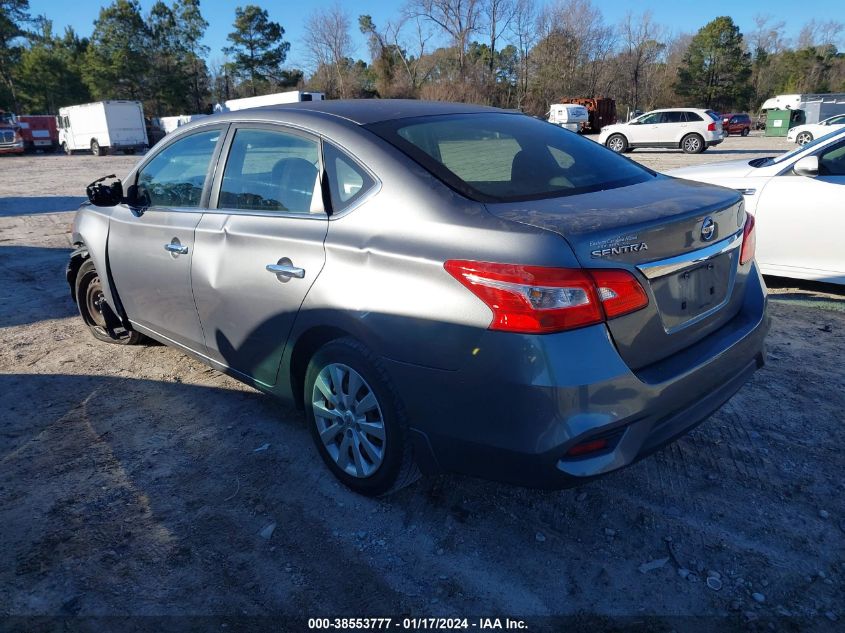 2016 NISSAN SENTRA S - 3N1AB7AP5GY223883