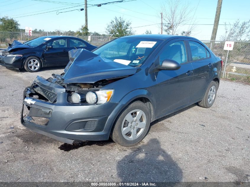 2013 CHEVROLET SONIC LS AUTO - 1G1JA5SHXD4152666