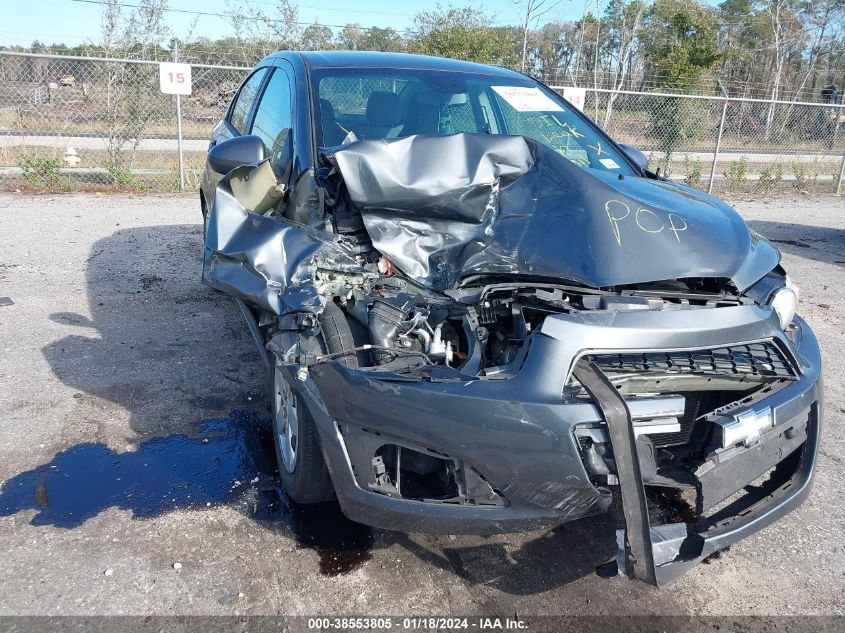 2013 CHEVROLET SONIC LS AUTO - 1G1JA5SHXD4152666
