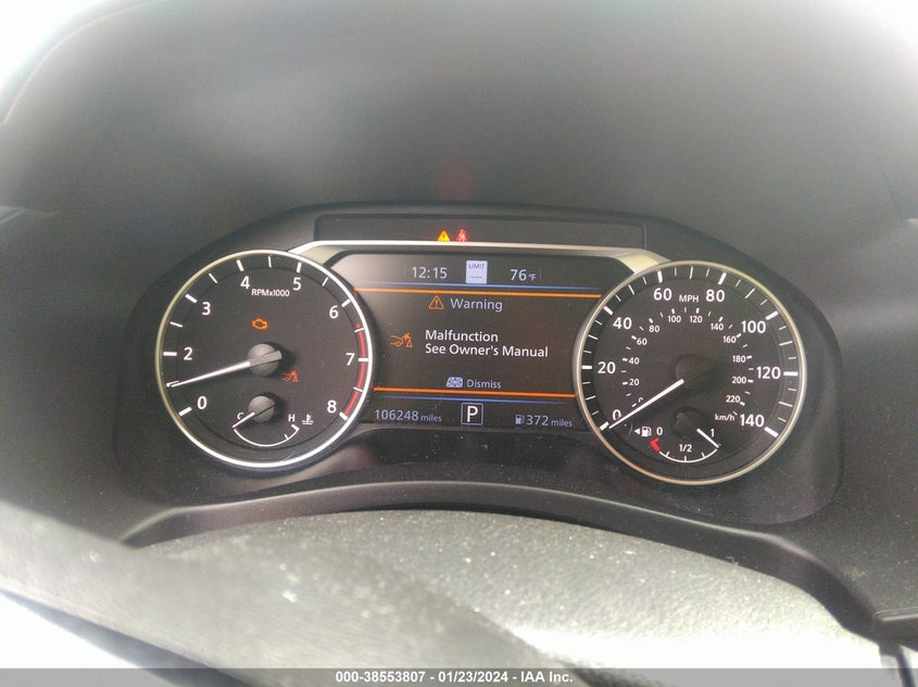 VIN 1N4BL4EV0KC251118 2019 NISSAN ALTIMA SL