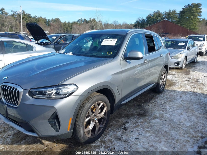 VIN 5UX53DP04P9R11804 2023 BMW X3 XDRIVE30I