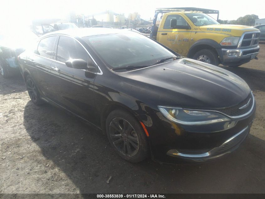 2016 CHRYSLER 200 LIMITED PLATINUM - 1C3CCCAB2GN182923