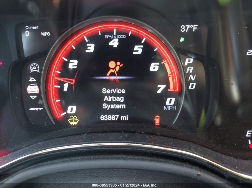 2018 DODGE DURANGO SRT - 1C4SDJGJ7JC134201