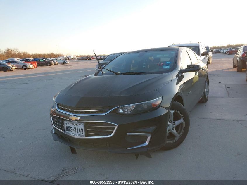 2016 CHEVROLET MALIBU LS - 1G1ZB5ST0GF297051