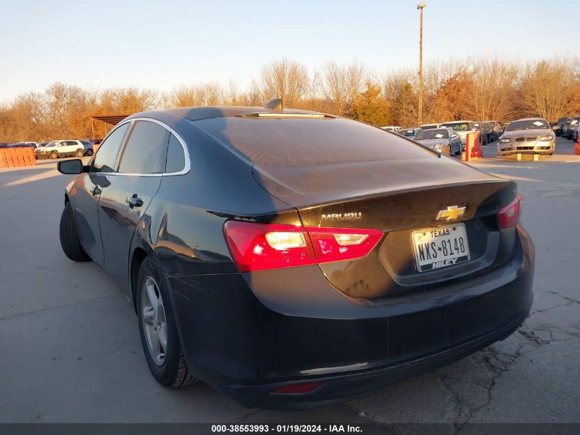 2016 CHEVROLET MALIBU LS - 1G1ZB5ST0GF297051