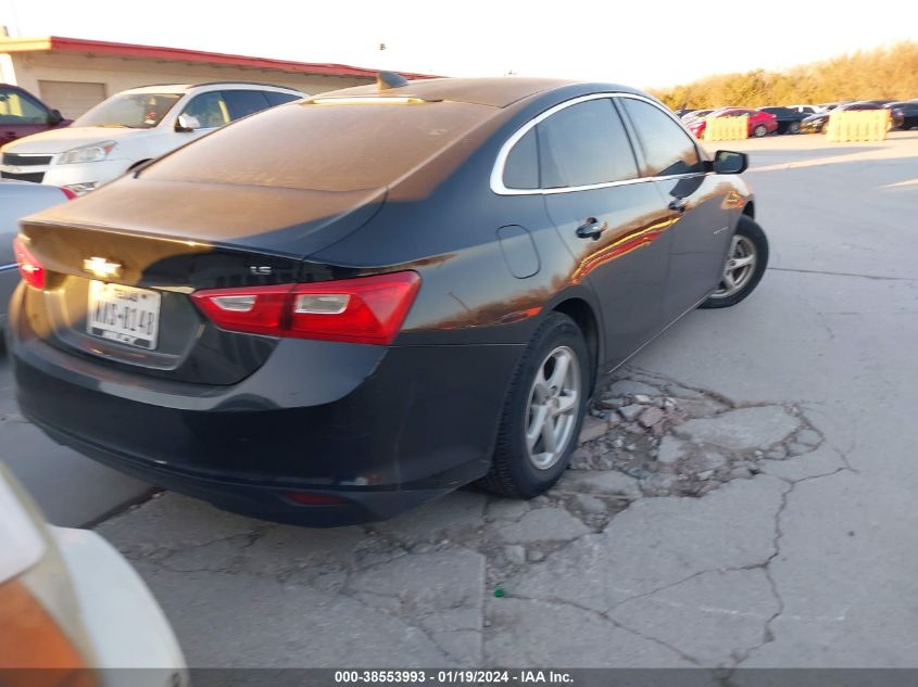 2016 CHEVROLET MALIBU LS - 1G1ZB5ST0GF297051