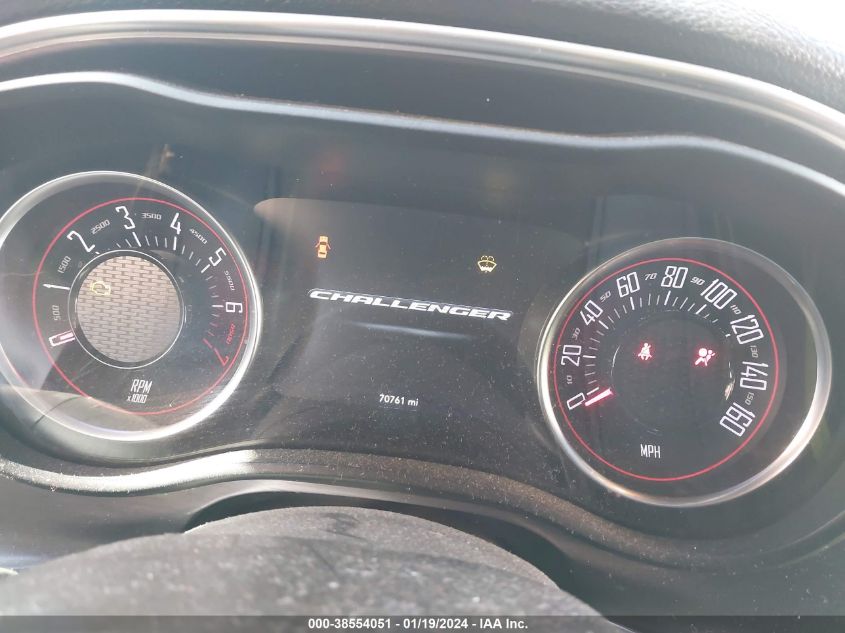 2017 DODGE CHALLENGER SXT - 2C3CDZAG0HH550294