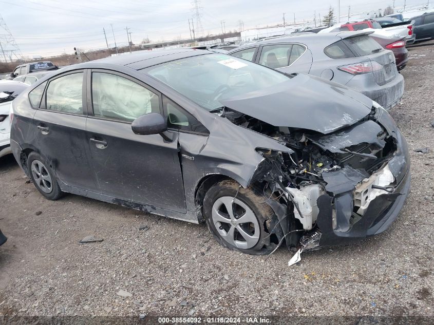 2013 TOYOTA PRIUS THREE - JTDKN3DU2D1615299