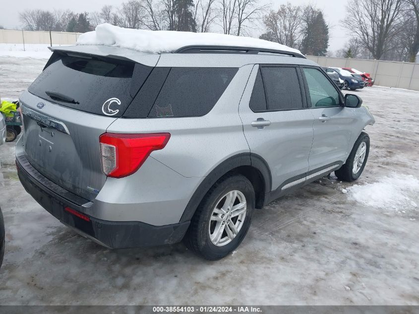 VIN 1FMSK8DH6LGA90702 2020 FORD EXPLORER XLT