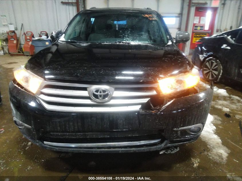 2013 TOYOTA HIGHLANDER LIMITED - 5TDDK3EH8DS234417